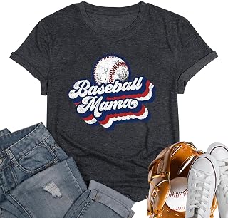 Baseball Shirt for Women Funny Heart Graphic Tank Top | Workout Casual Summer Sleeveless Muscle Mom Shirt
