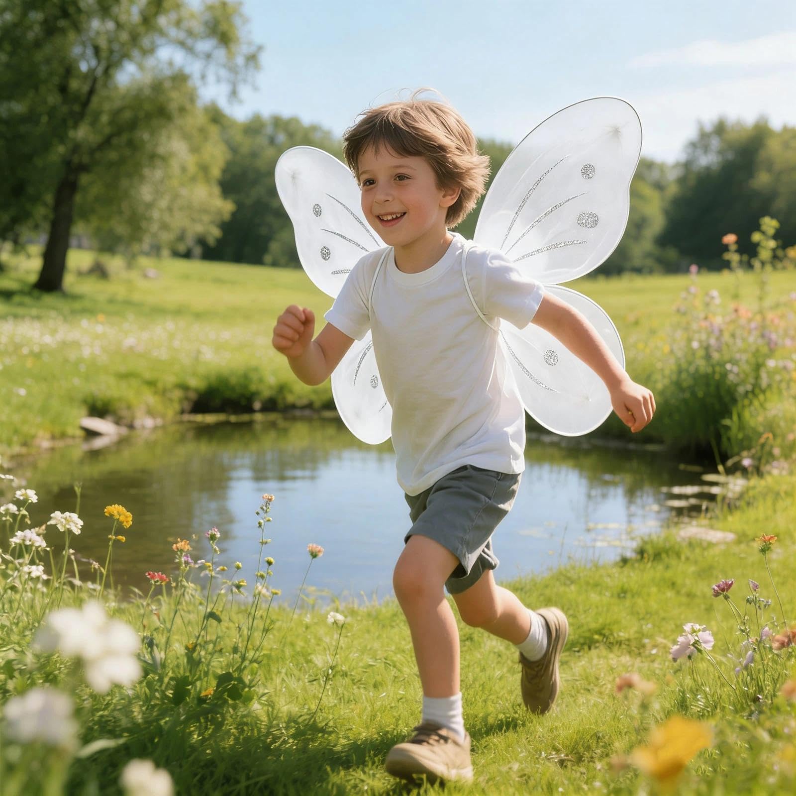 Ailes de Papillon Fées pour Adultes – Costume Fée avec Ailes d’Ange ou de Papillon – Déguisement Fée Adulte pour Carnaval, Mariage, Soirée Thème – Fairy Wings Adult, Butterfly Wings Adult