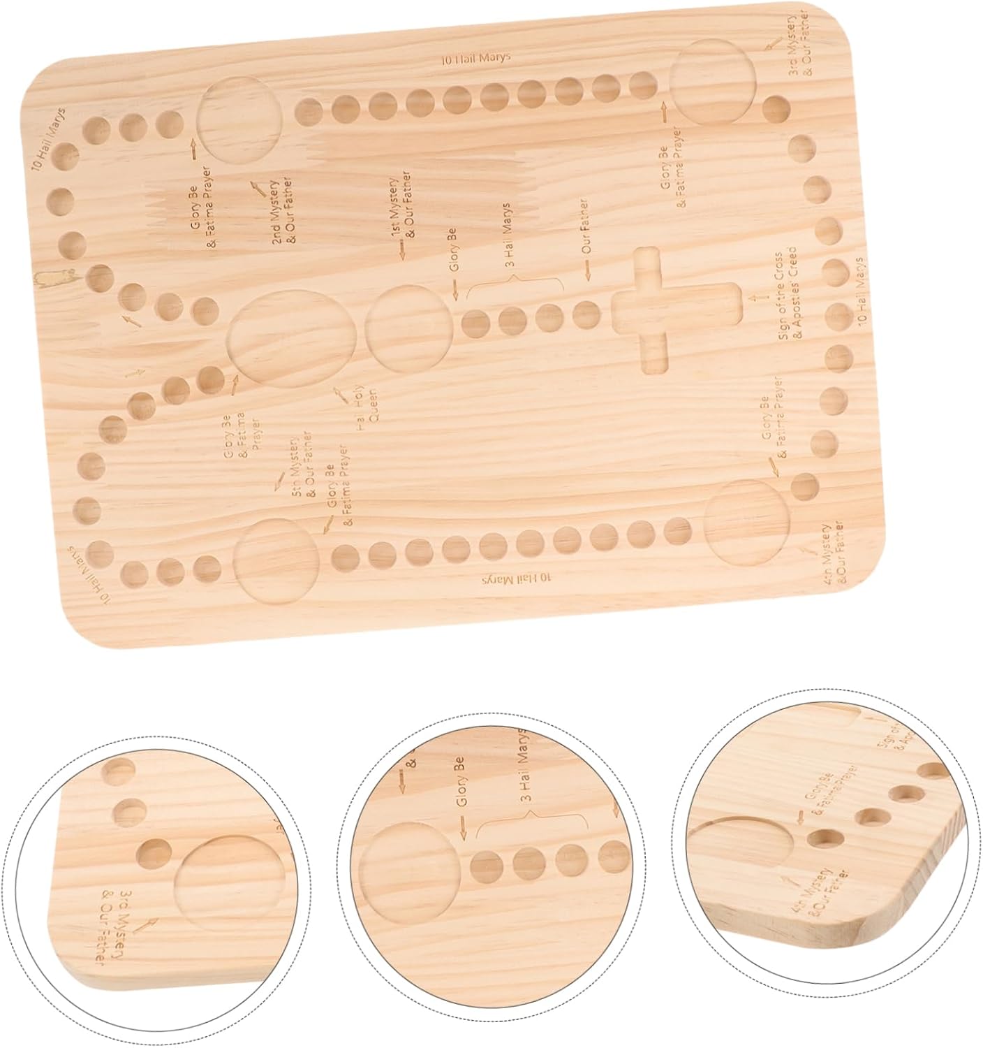 LIFKOME Jewelry Making Supplies Bead Board DIY Beading Mat Bead Tray for Rosary Bracelet