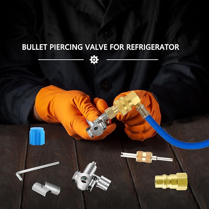 Kit de Válvula BPV-31 para Retrofit A/C, Adaptador R12 a R134a miniatura 7