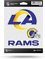 Vista 11 de Rico Industries NFL Football Triple Spirit Stickers Hoja de calcomanías triples