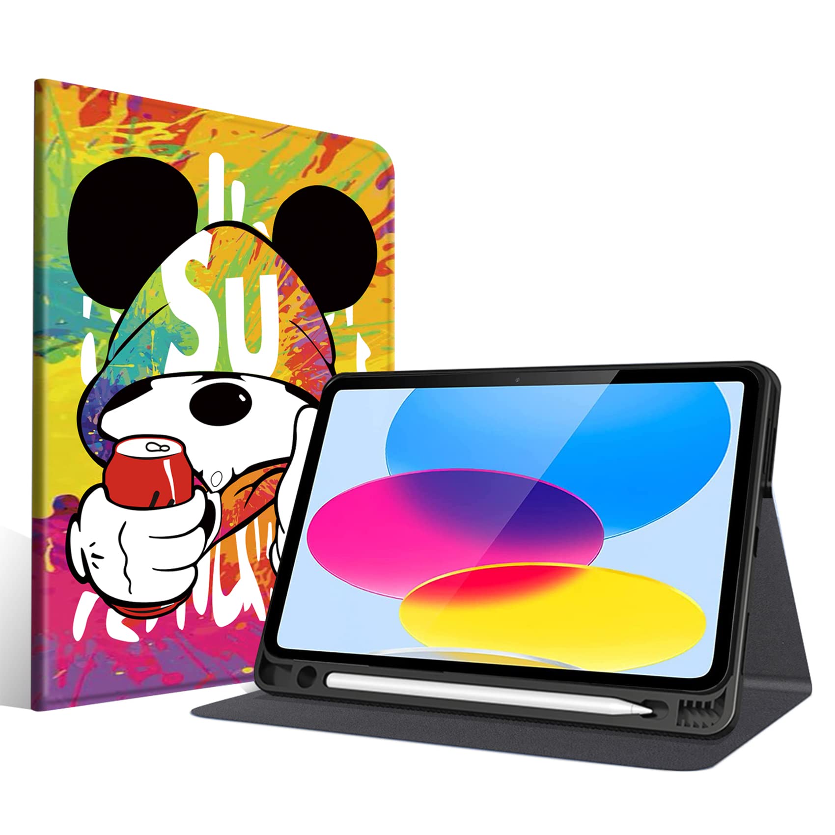 Amazon.co.jp: iPad 第10世代 ケース (2022)対応 10.9インチ ペン収納 