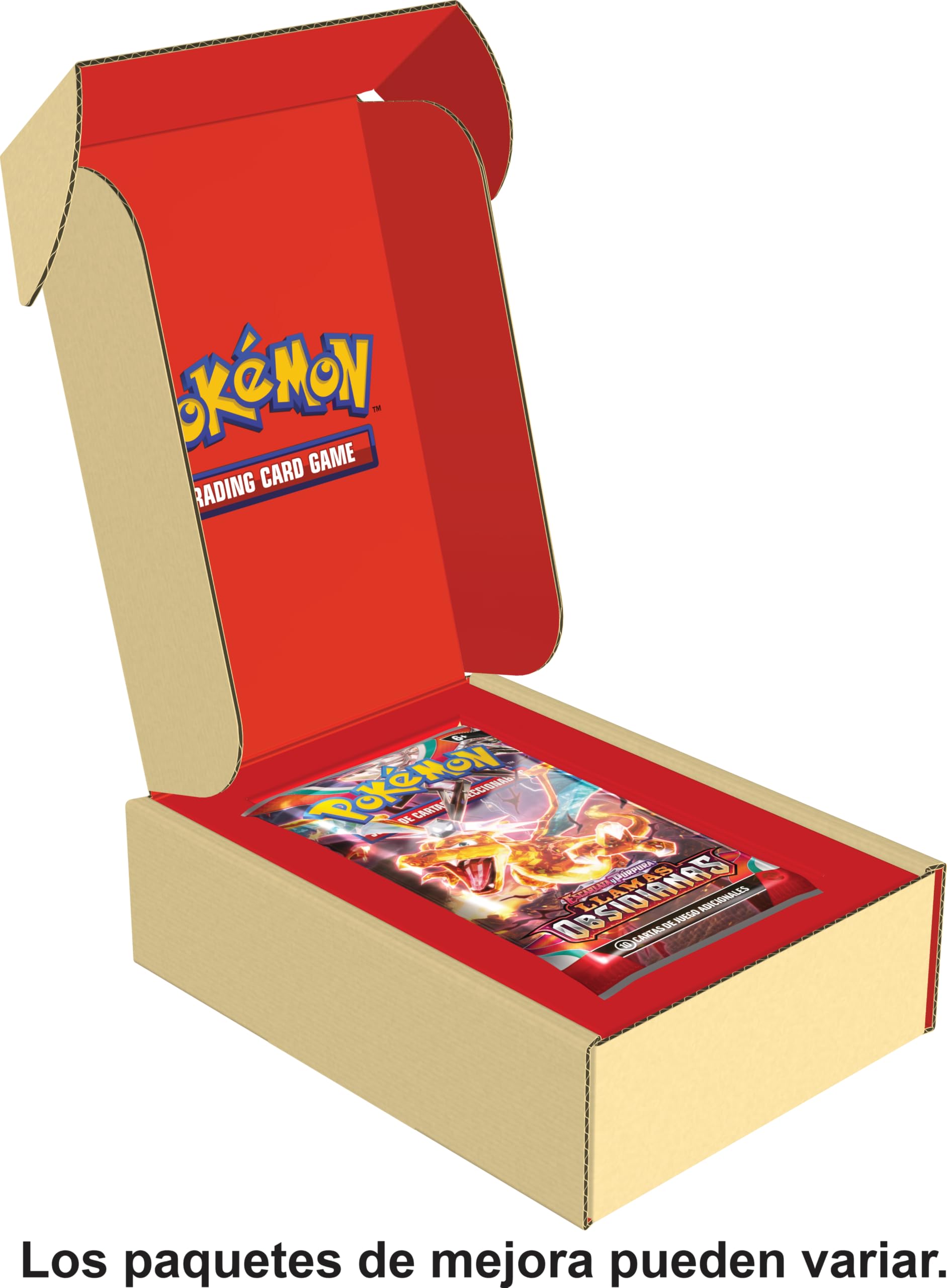 Pokémon Lote de Paquetes de Mejora de JCC Pokémon (4 Paquetes de Mejora, 40 Cartas en Total) (Puede Contener Paquetes de Mejora duplicados) Este es un Producto en español.
