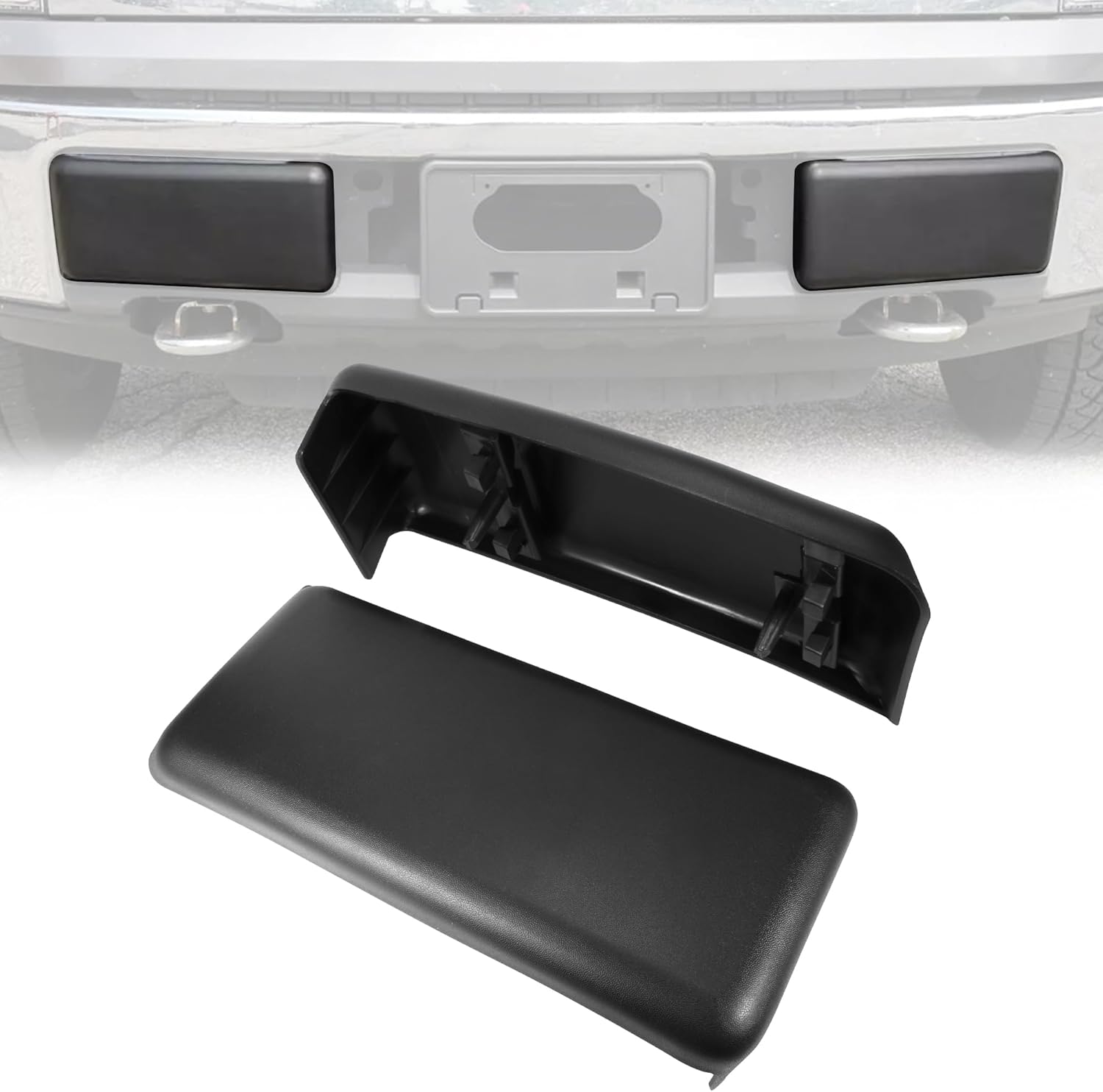 ASOOLL 2Pcs Front Bumper Guards Pads,Front Bumper Guards