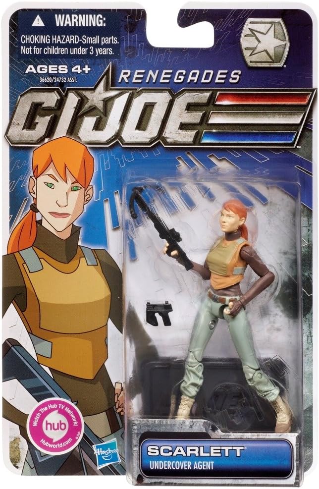 GI JOE Renegades 30th Anniversary Action Figure Wave 3 - Scarlett