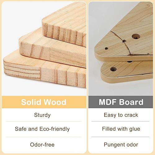 Miniatura 2 de Estantería para niños pequeños de doble cara con mangas profundas de 4 niveles para niños, estante Montessori de madera para libros para habitación