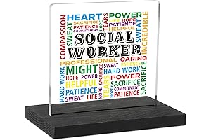 Gift of Recognition for Social Work Professionals: Social Worker Appreciation Gifts, Social...