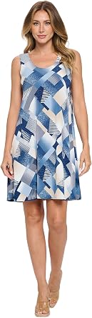 Jostar Plus Size HIT Missy Tank Dress-7003HT-TXP1