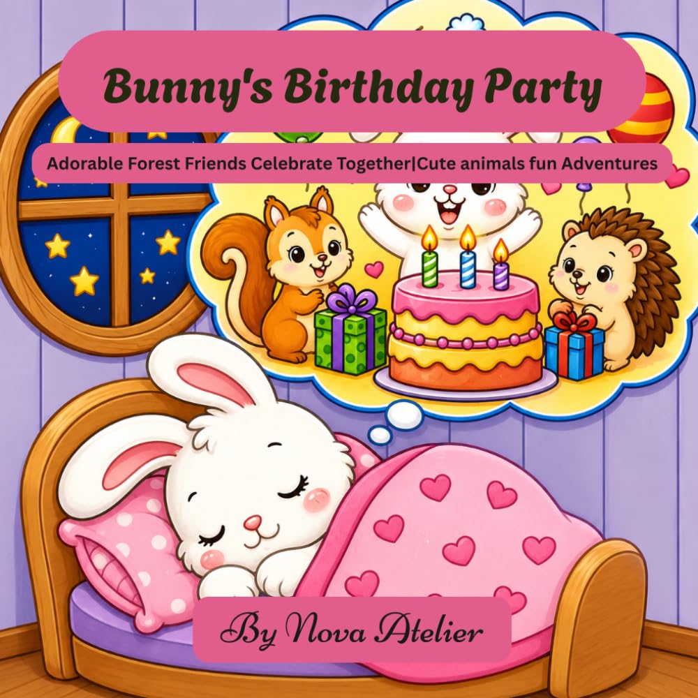 Bunny's Birthday Party: Adorable Forest Friends Celebrate Together|Cute animals fun Adventures