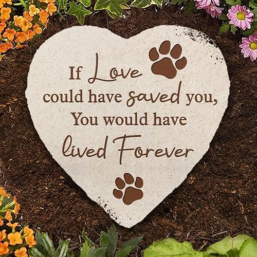 Miniatura 4 de Pawfect House Regalos conmemorativos para perros por pérdida de perro, regalos conmemorativos para perros, piedra conmemorativa de 8 x 8 pulgadas,