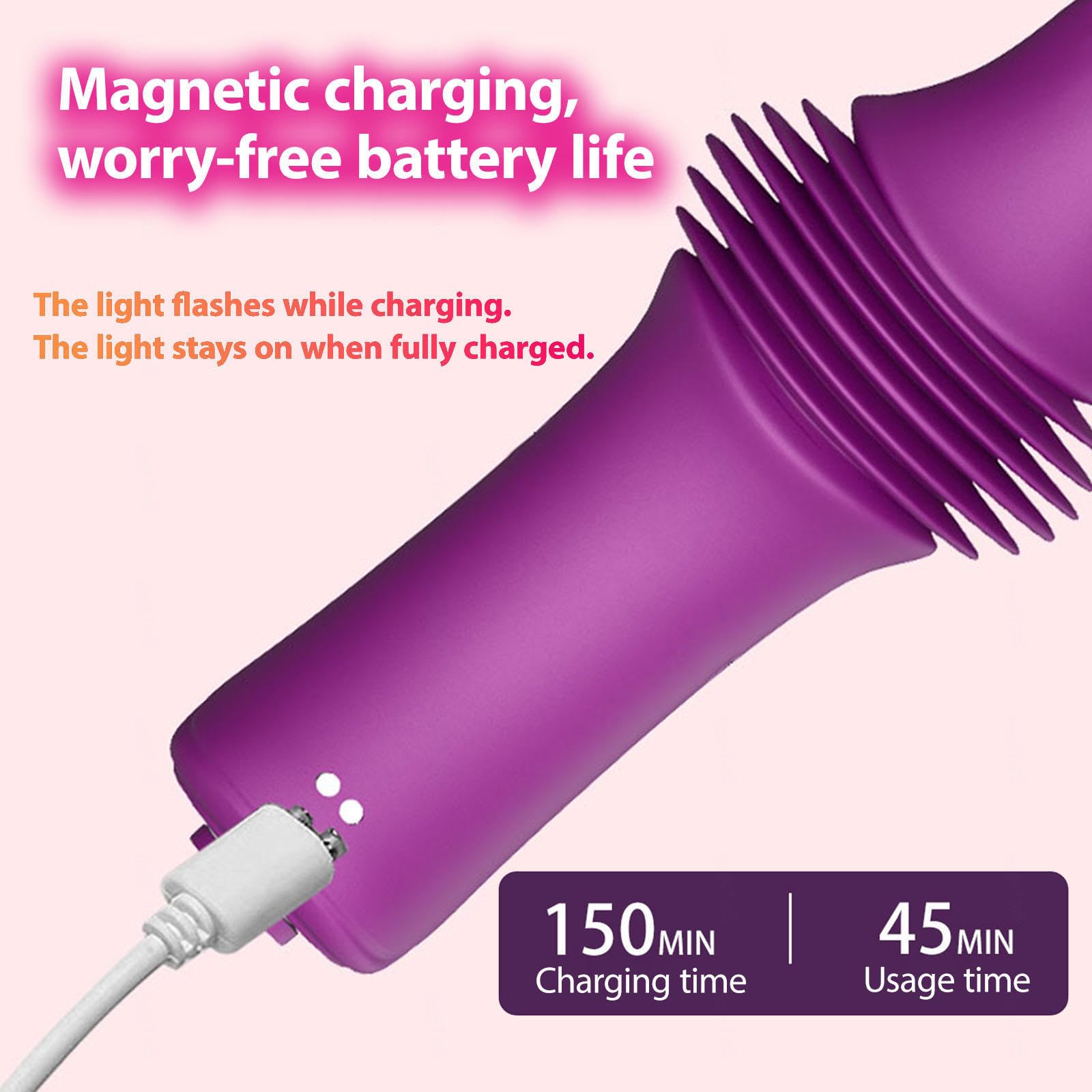 Vibratore G Spot Erotica Dildo Stimolatore Clitorideo può stimolare il punto G, Vibratore Punto G Giocattoli Sessuali Anale e Sextoys