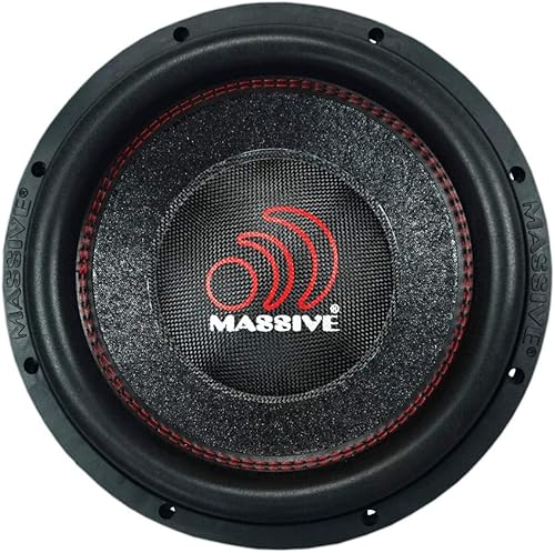 Miniatura 2 de Massive Audio 12" bobina dual HIPPOXL122R de la voz del ohmio del subwoofer de 6000 vatios 2