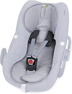 Liebes von priebes Sitzauflage Lola für Babyschalen Gruppe 0 mit Easy-out Gurtsystem | kühlt durch Luftzirkulation | Alternative zum Sommerbezug |atmungsaktiv&waschbar