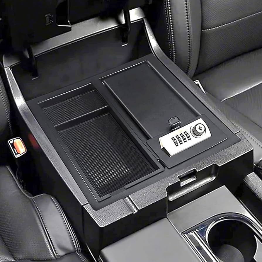 氷室京介bvb BOX Amazon.com: LEABON Center Console Safe Guns Storage Box Compatible