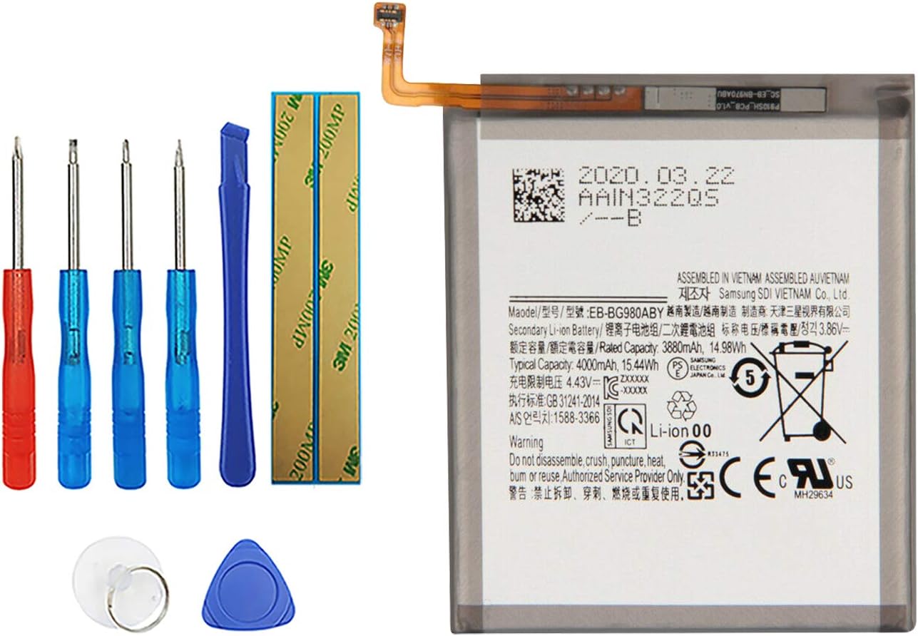 Samsung S20 Fe Akku Schnell Leer Akku passend für Samsung Original EB-BG781ABY für Samsung Galaxy S20 FE