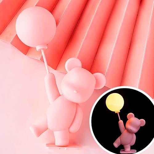 Miniatura 5 de LaVenty 16 piezas de oso de peluche para el día de la madre, decoración de pastel de corazón de amor, decoración de pastel de rosa, regalo para el