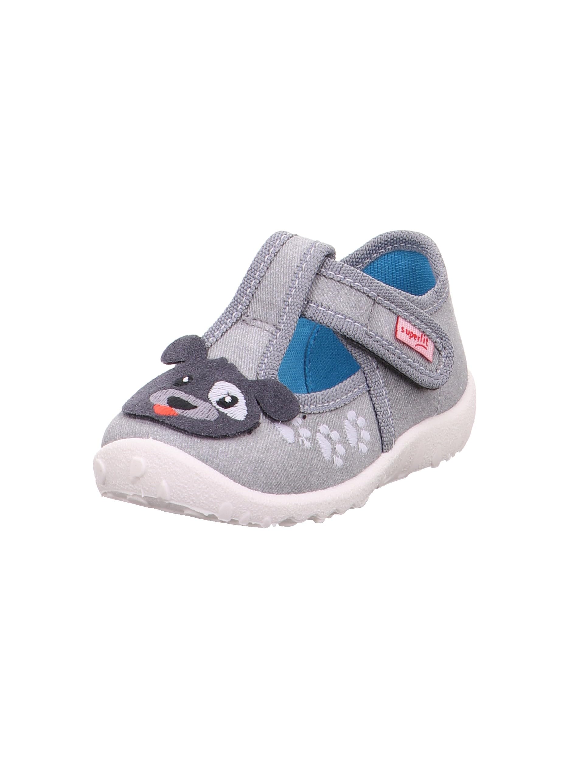 Superfit Spotty Slipper, Grey 2010, 2 UK Child