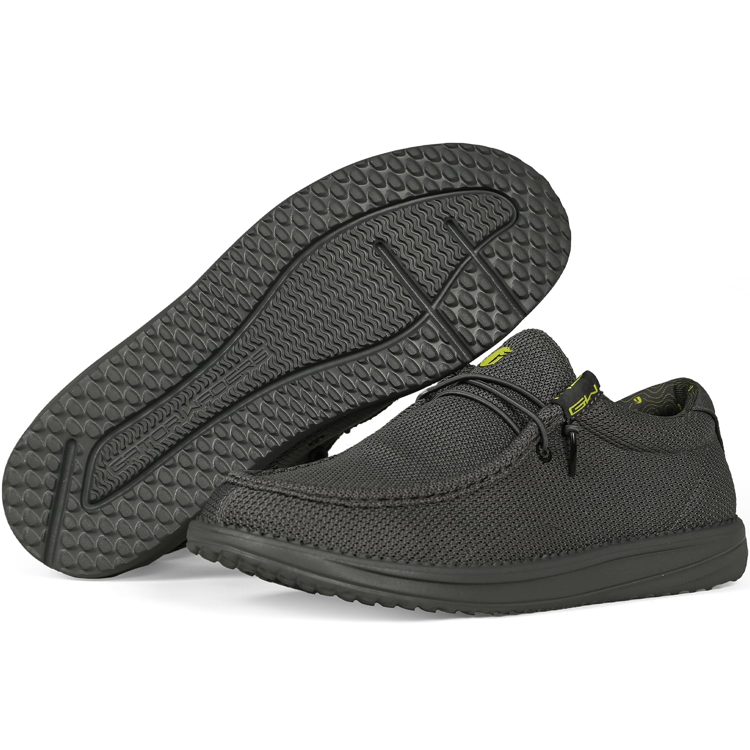 Mens Casual Shoes – Men's Loafers & Slip-Ons Camp Shoes with No-Tie Laces