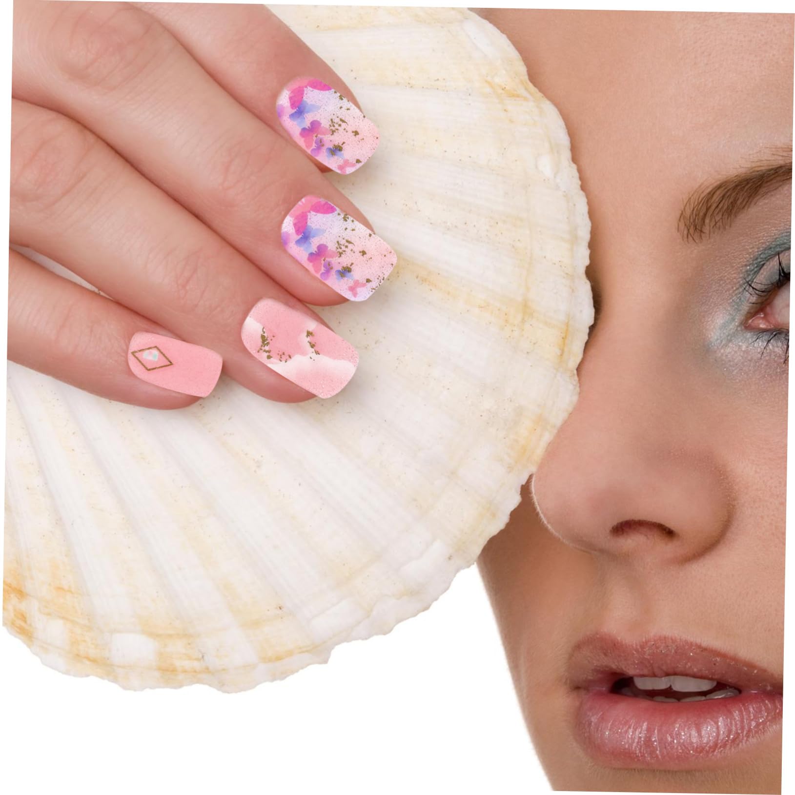 PACKOVE 5 Set Adesivi per Unghie con Design Gradiente e Decorazioni Uniche per Nail Art Te Adatti per e Festive