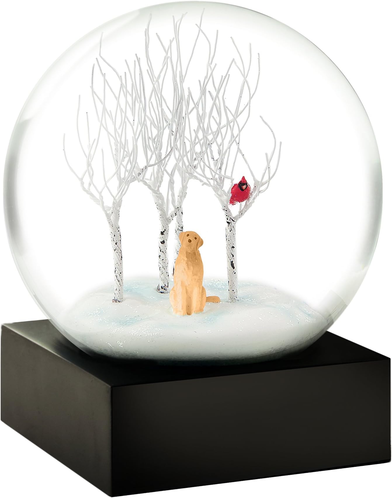 CoolSnowGlobes Lab in Woods Snow Globe by Cool Snow Globes