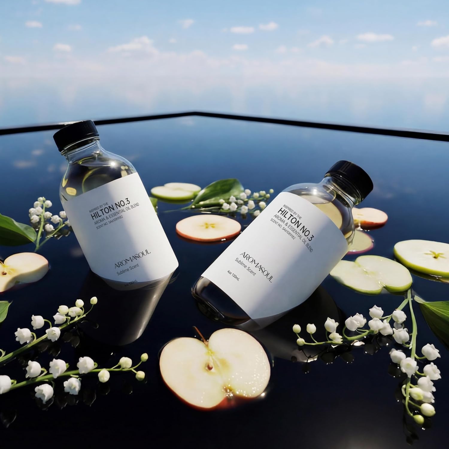 Hotel Diffuser Oil Inspired by Hilton Scent - Premium Fragrance Oil for Ultrasonic and Waterless Diffuser - 120 mL, 4 fl oz