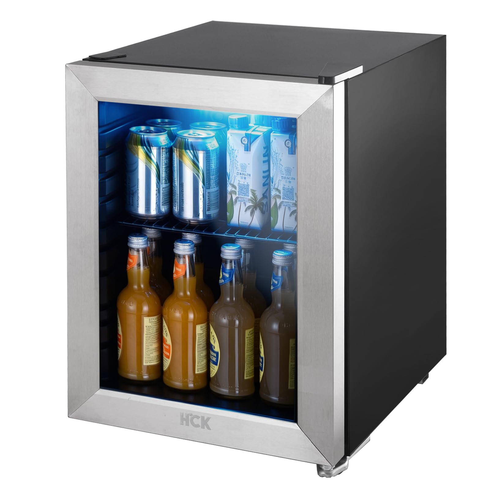 Amazon | HCK ミニ冷蔵庫 23L ドリンク冷蔵庫 一人暮らし 日本酒セラー