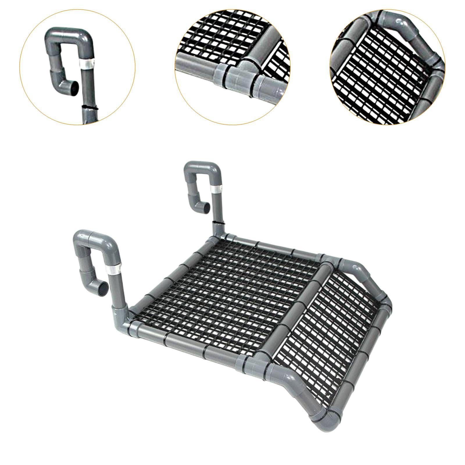 LOVIVER para Tomar el Sol para Tortugas Escalera para Tanque de Reptiles Repisa para Descansar y trepar Rampa para Tortugas Tritones Anfibios, B