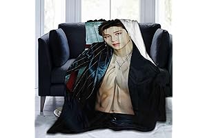 Stray Kids Bangchan Dual-Purpose Throw Blanket