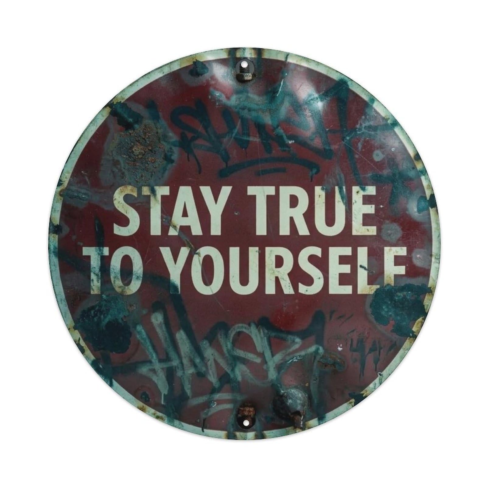 Street Style Is Cool. Metal Tin Sign Plaque