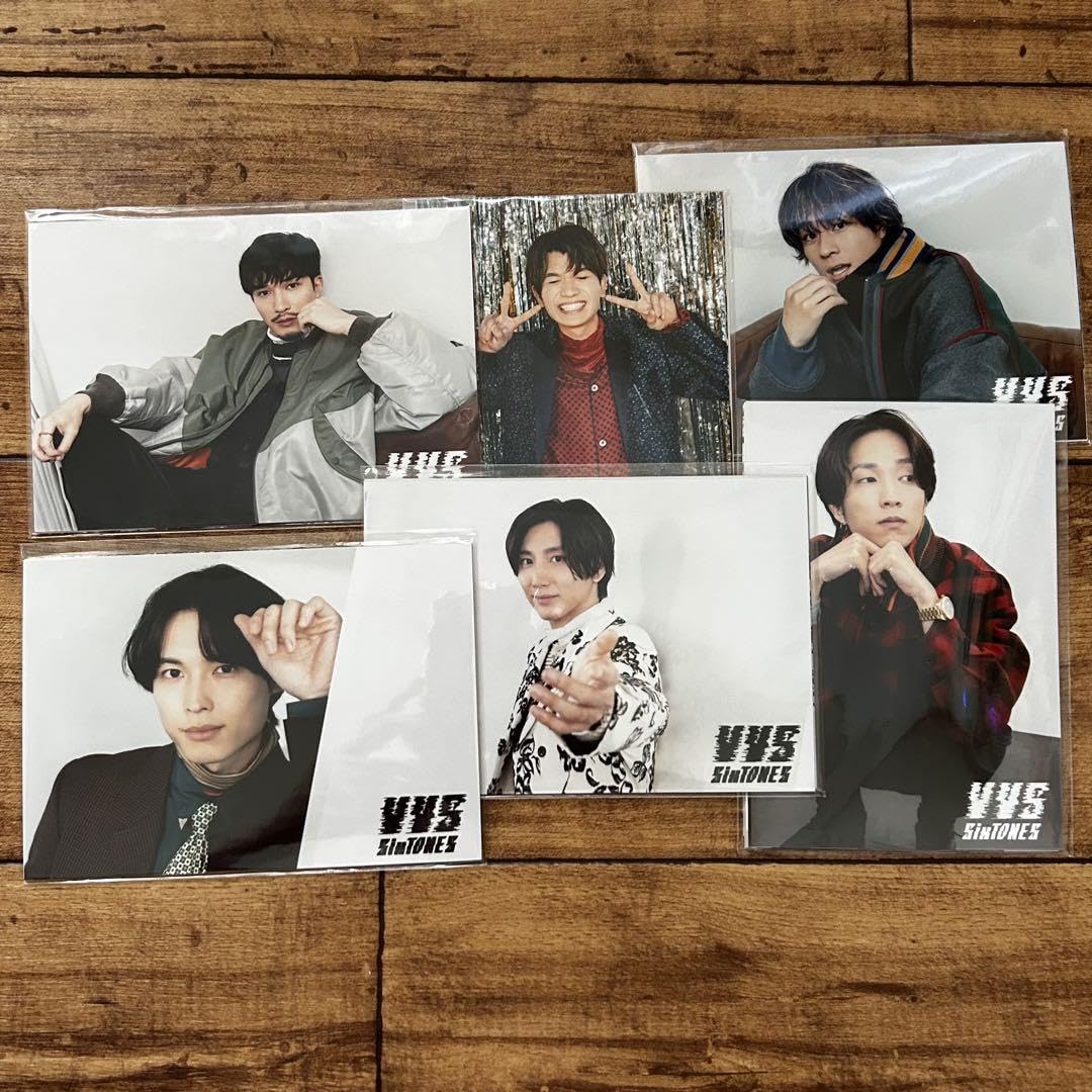 Amazon.co.jp: SixTONES VVS フォトセット コンプ : おもちゃ