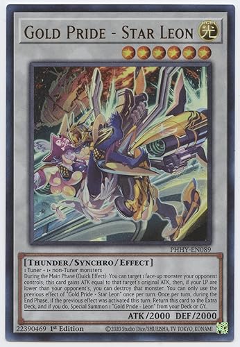 Orgullo de oro - Star Leon - PHHY-EN089 - Ultra Rare - 1ª edición