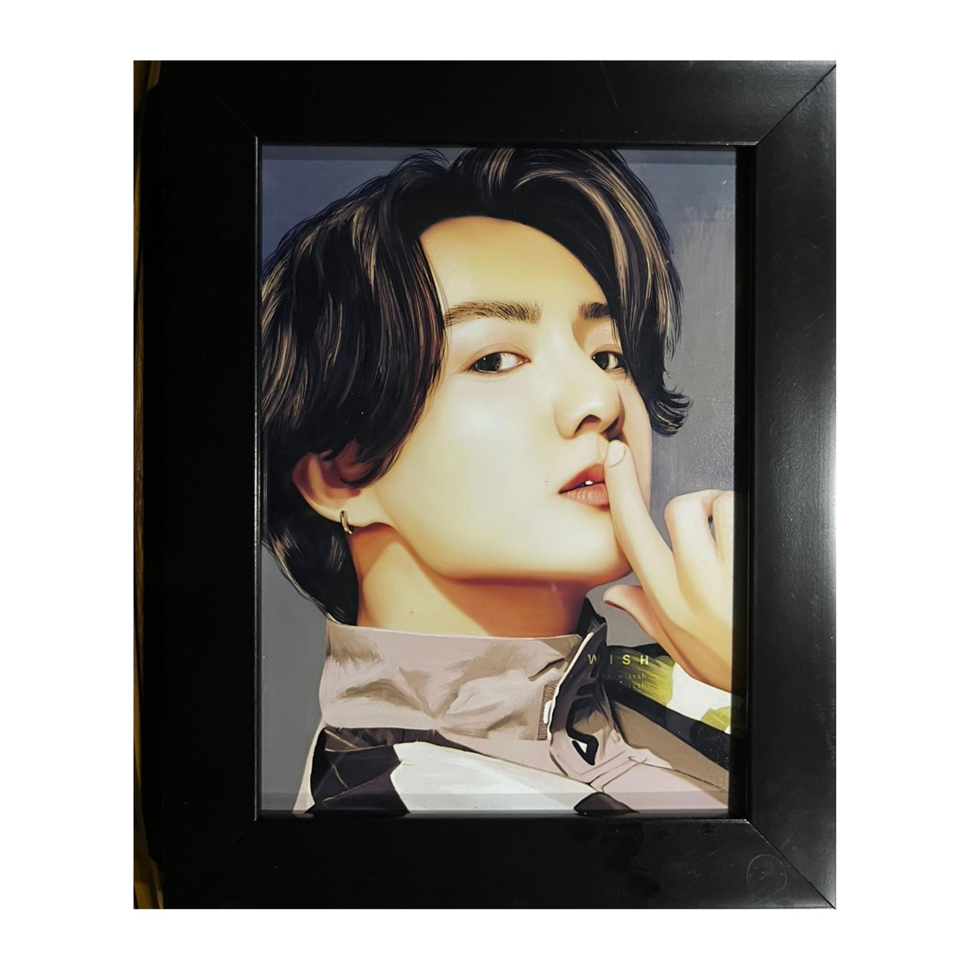BTS jungkook 額縁 SLAYINDIA® Jungkook Photo Frame - K-Pop BTS Golden Maknae Inspired
