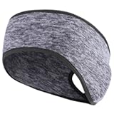 Women’s Ponytail Headband Ear Warmer Head Wrap Yoga Hair Band Running Sweatband