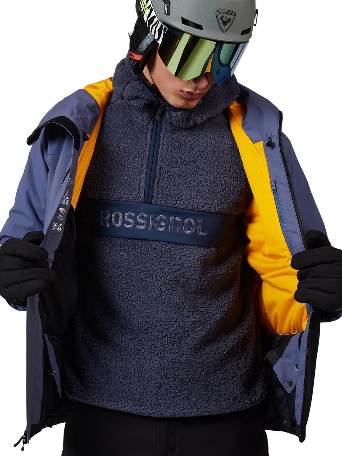 Rossignol Outerlimits Mens Waterproof Jacket - Ski Jacket for Ski, Snowboarding