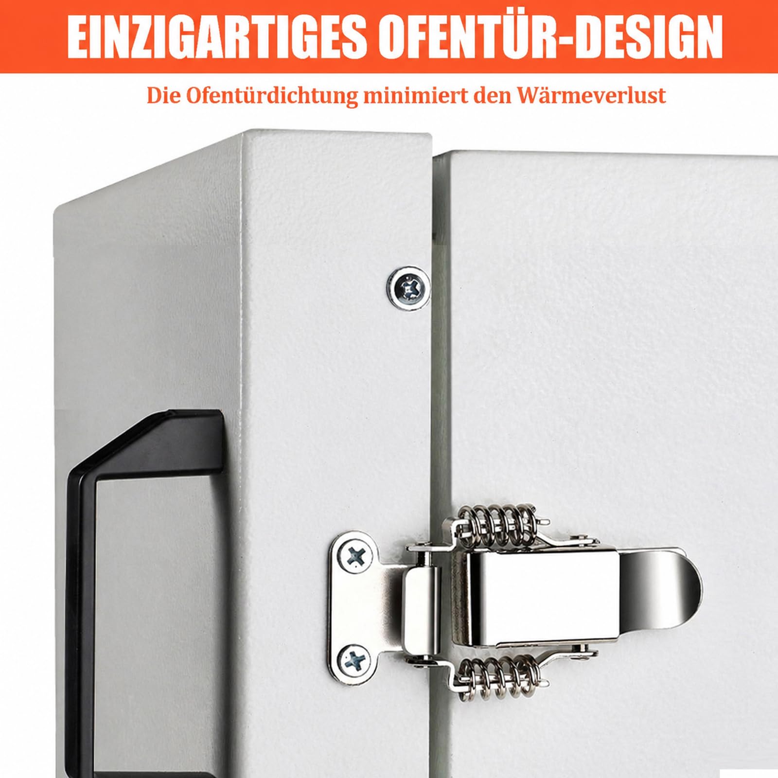 PRO Tischbrennofen für Töpferei & Schmuckherstellung - 1150°C Elektrischer Keramikofen mit Digitalanzeige & 4-seitiger Heizung - Für Heimstudio, Kleinserien-Guss, Entwachsen & Pulverbeschichtung
