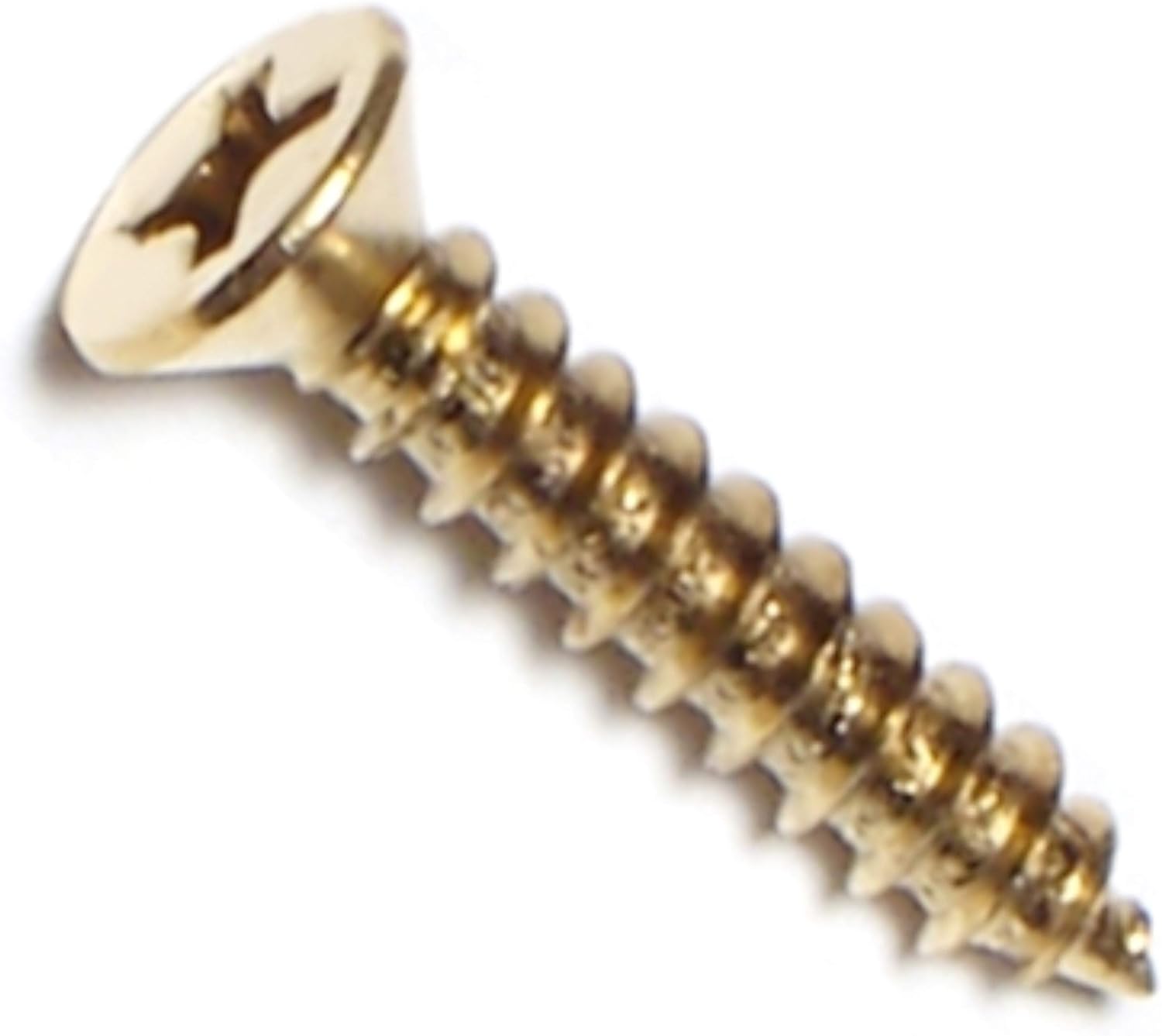 014973125462 Phillips Flat Sheet Metal Screws, 6 x 3/4, Piece-50