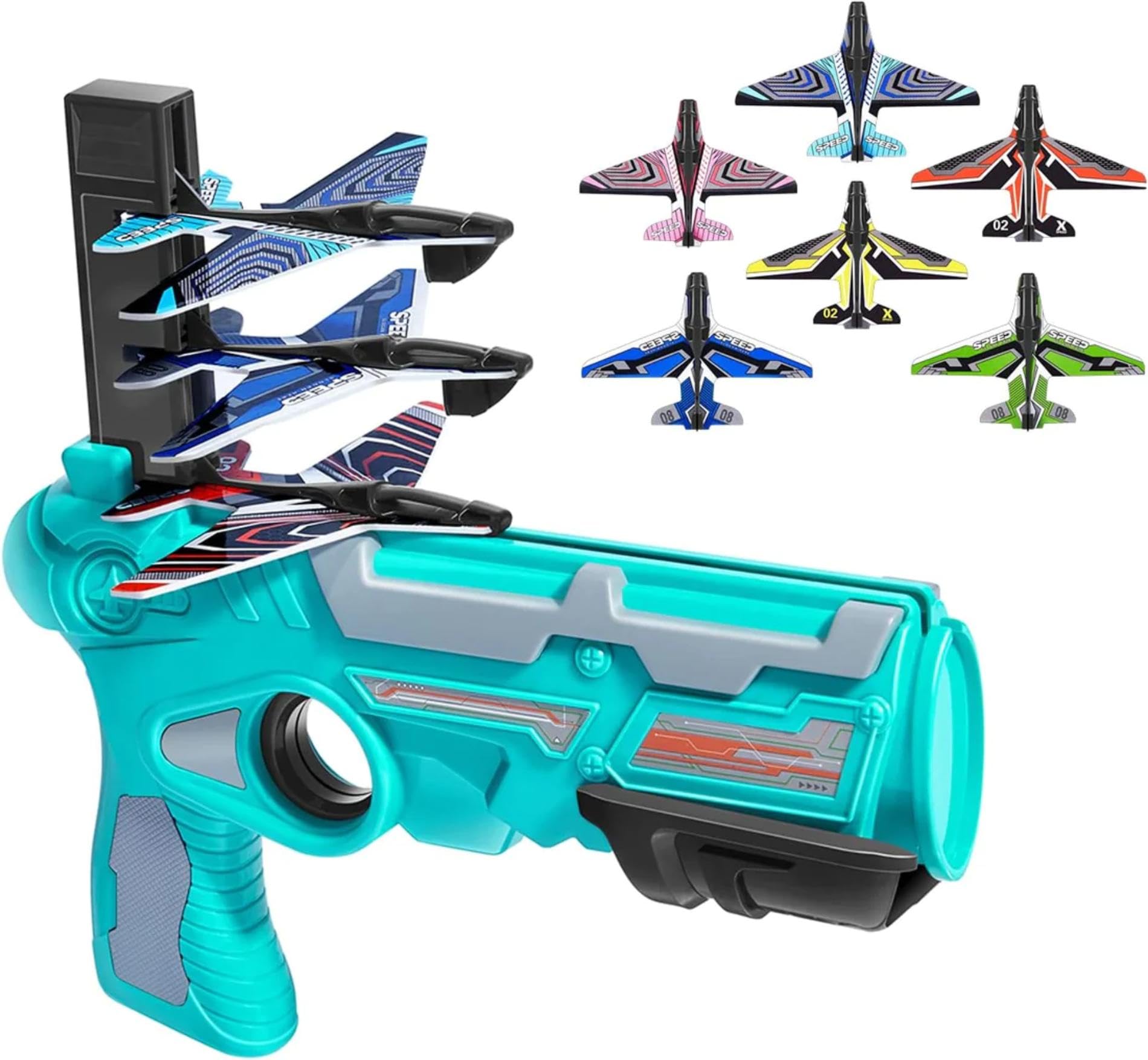 Play Vista Air Launcher Gun Shooting Airplane Toy Airplane Launcher Toy Catapult Aircrafts Gun with Foam Aircrafts, Shooting Games Outdoor Sport Activity Birthday Gifts Party Gifts for Kids Toddlers (B0CVB4R98M) Amazon Price History, Amazon Price Tracker