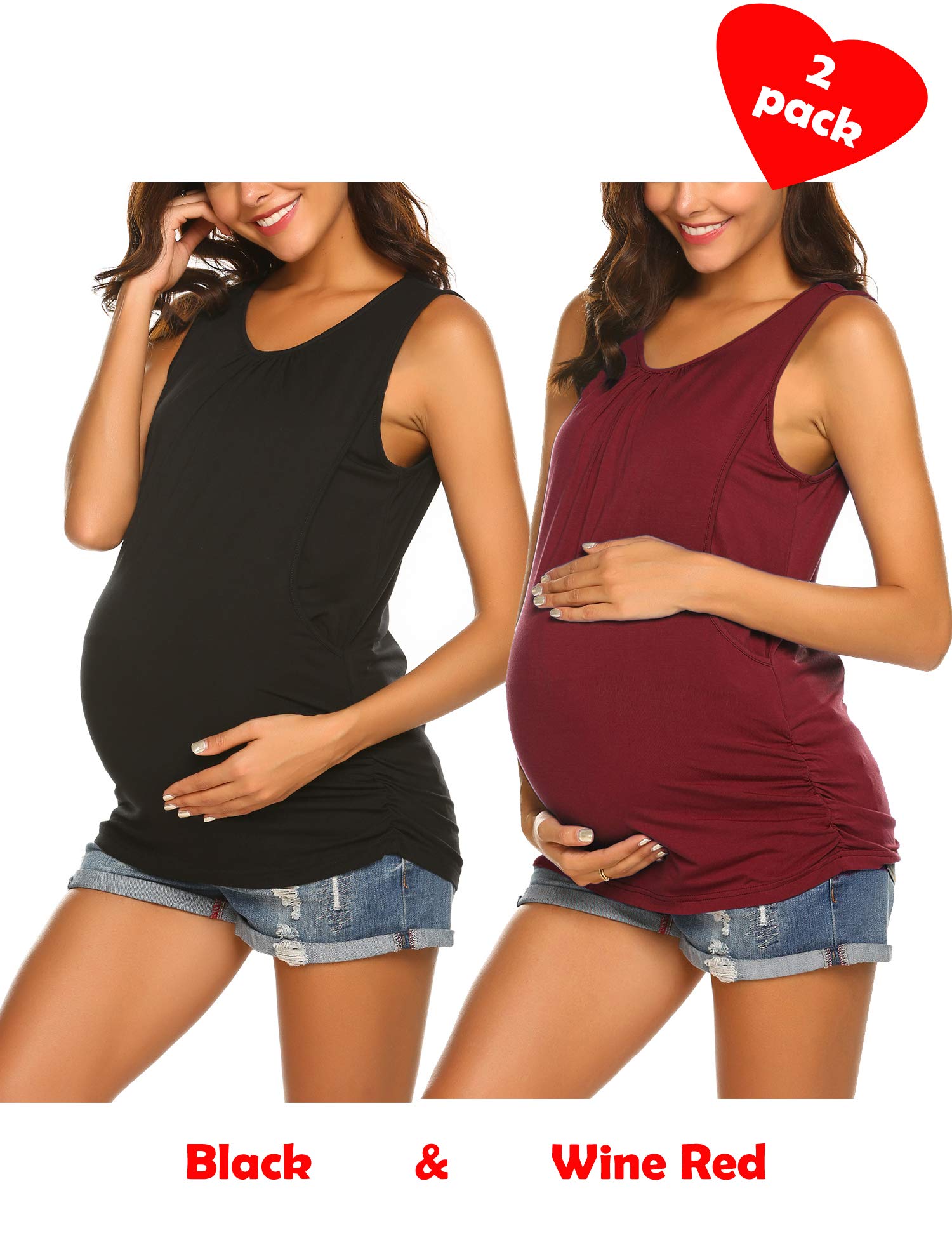 UNibelle Piżama damska piżama z krótkim rękawem dom garnitur w paski bielizna nocna shorty, S-XXL