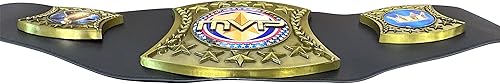 Miniatura 7 de Express Medals Cinturón de campeonato de campeonato de trofeo de 51 pulgadas de cuero pesado grande MVP más valioso