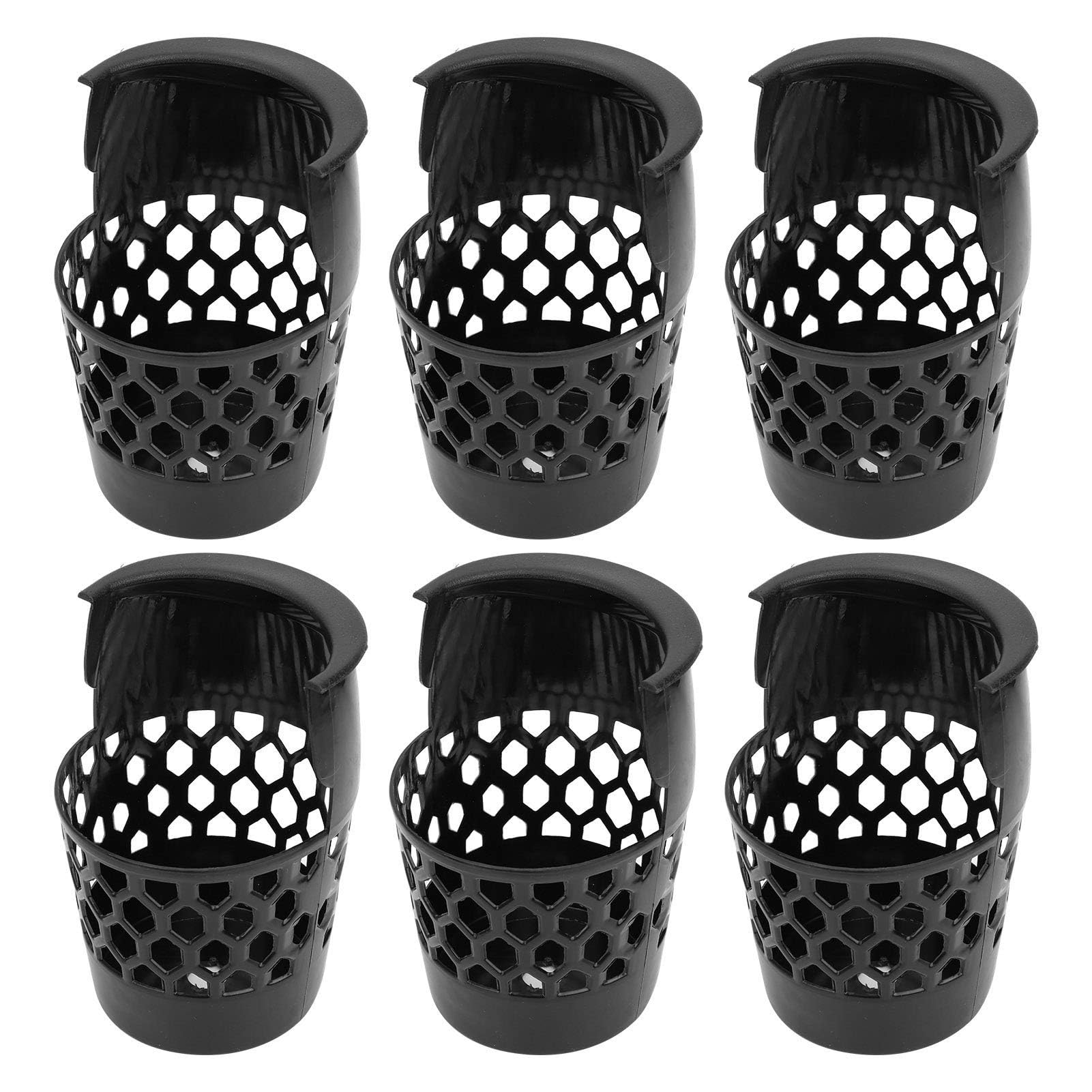 HERCHR 6 Uds Bolsillos De Billar, Bolsillos De Mesa De Billar De Plástico Bolsa De Red De Billar Bolsillos De Mesa De Billar Bolsillo Web Accesorios De Mesa De Billar para Jugadores De Billar