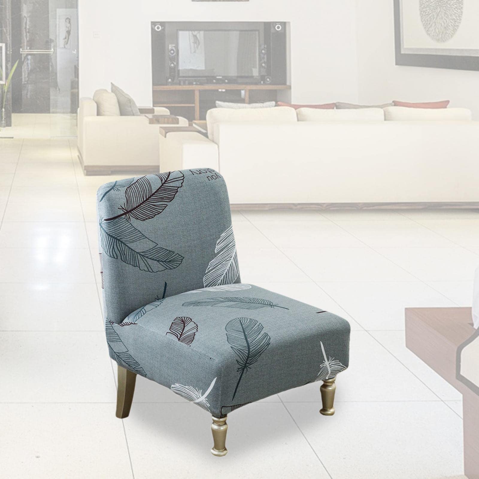 Club Bollywood®Modern Printing Chair Cover Universal Dustproof Home Flexible Stretchable Green|Home & Garden | Slipcovers|1 Piece Armless Chair Slipcovers-picture-29