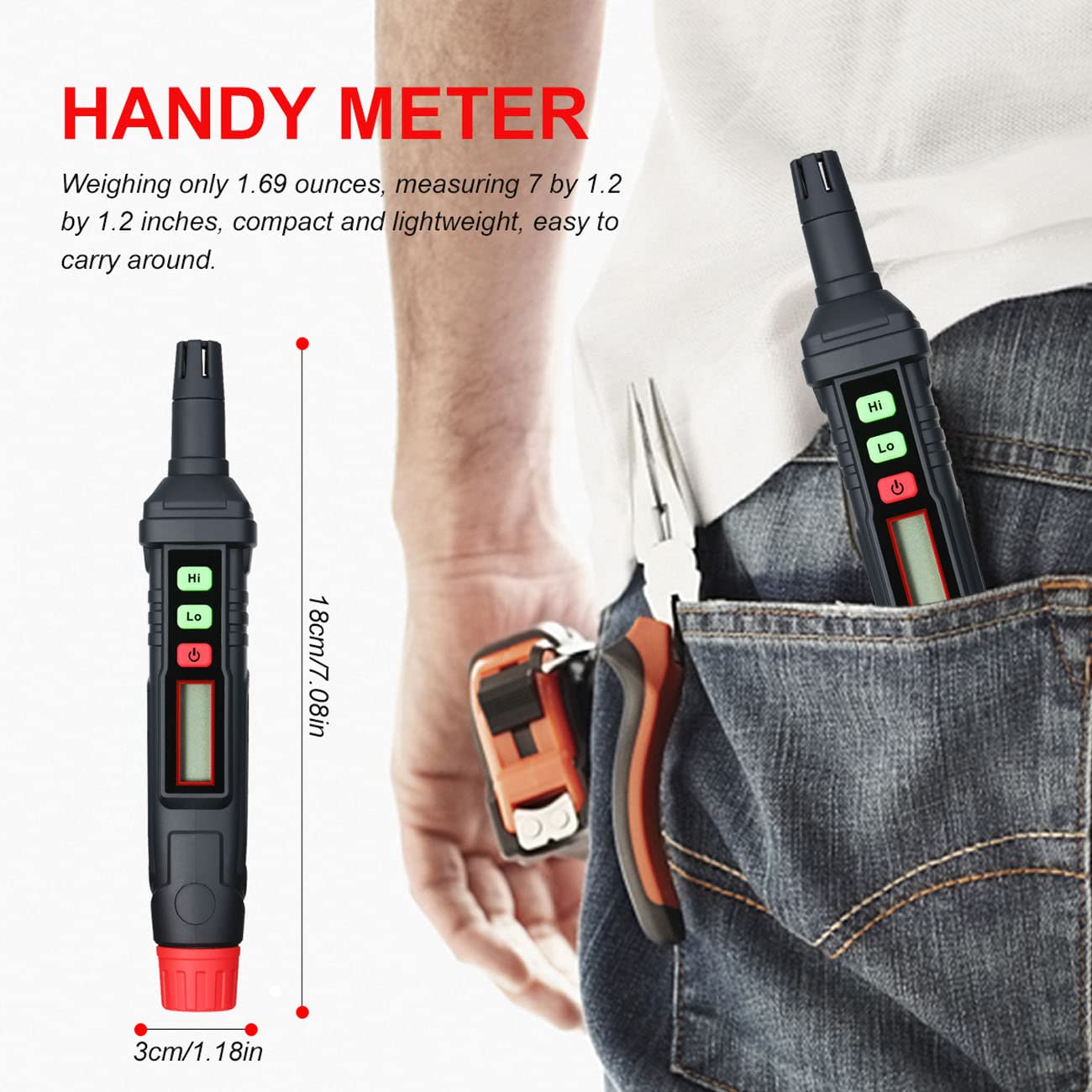 Rilevatore Gas Con Allarme - Metano, GPL, Gas Naturale, Display LED E Autotest - Foto 2