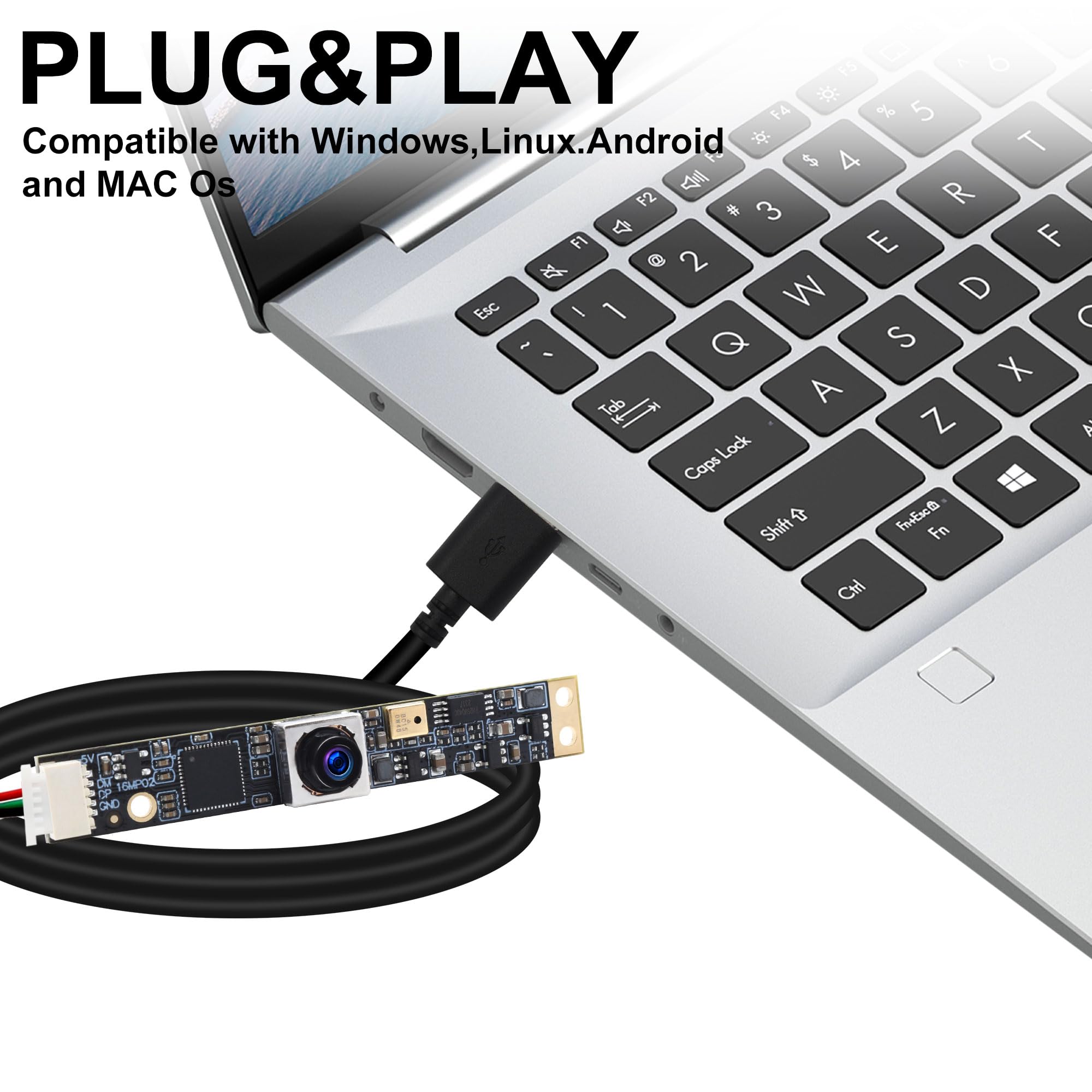 Live Streaming Sports ELP 1080P 120fps USB AutoFocus Camera Module Mini ...