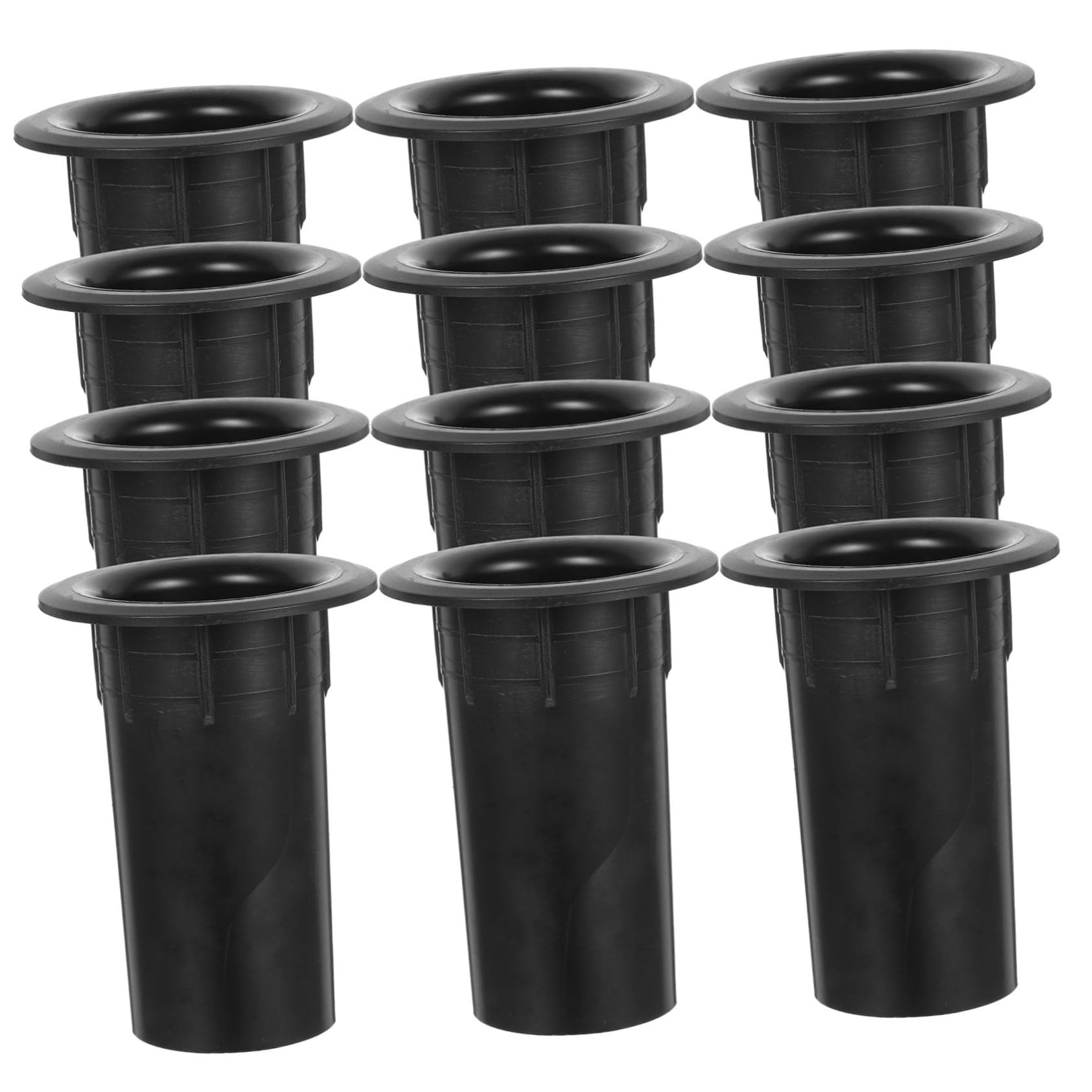 OSOLADY 12Pcs Replacement Subwoofer Port Tube Plastic Speaker Air Outlet for Enhanced Sound Quality Easy Installation Speaker Accessory for Bass Reflex Systems