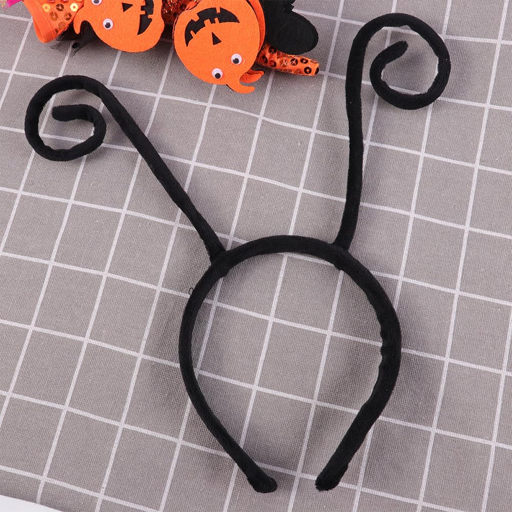 SHINEOFI 4pcs Halloween Tentacle Headbands Cosplay Costume Hair Accessories for Party And Cosplay