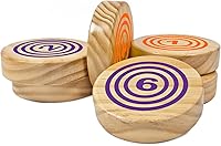 Vista 1 de Rollors Paquete de expansión de juego para patio trasero (solo discos naranjas y morados)