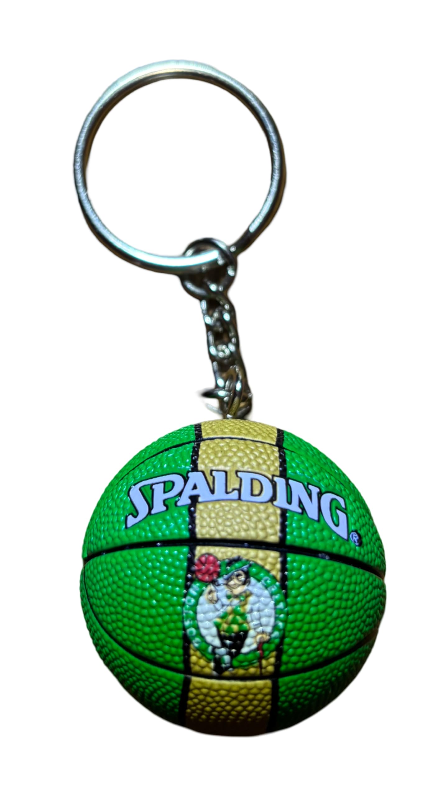 PORTACHIAVI PALLA PALLACANESTRO COMPATIBILE CELTICS NBA GADGET ACCESSORIO IDEA REGALO