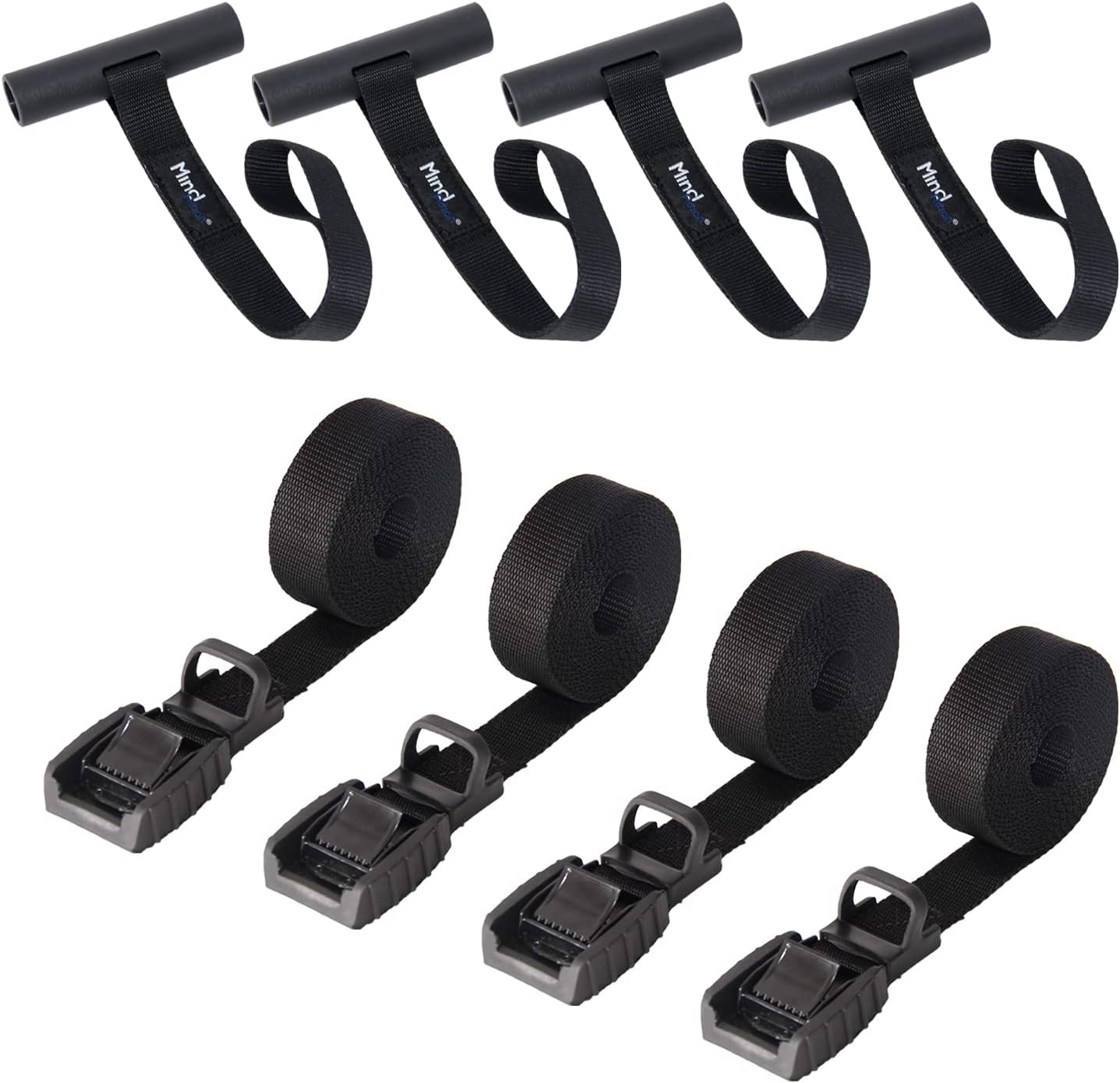 Kayak Tie Down Straps Quick Hood Loops,Kayak Canoe SUP Surfboard Tie Down,Boat Trailer Tow Strap