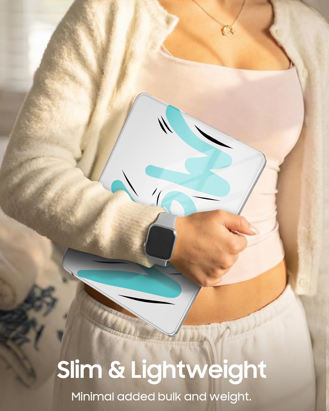Fintie Funda para MacBook Neo 2026 de 13 Pulgadas (Modelo A3404 con Chip A18 Pro) Funda Protectora Rígida Ultradelgada + Protector de Teclado, Wow