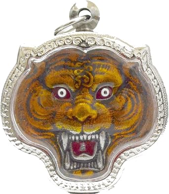 Muay Tiger Pendants التمائم Magic Tiger Luang Bhor Bhern Life Protection